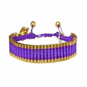 Rose Gonzales Tori Woven Violet Bracelet